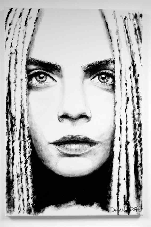 Cara Delevigne (Dreadlocks)